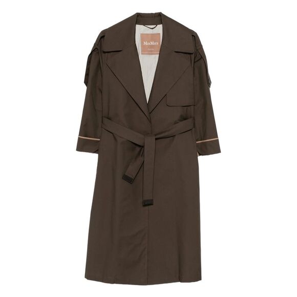 Max Mara The Cube Green Coats - Trench & Raincoats Women